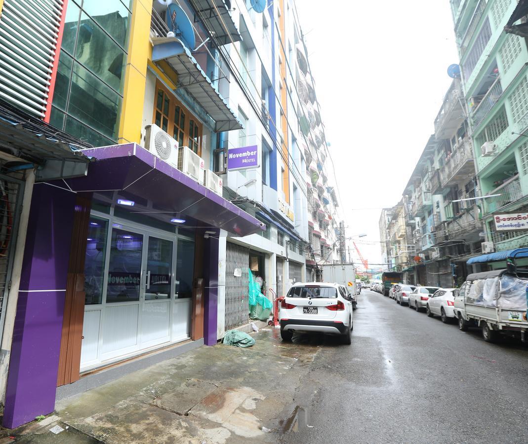 November Hostel Yangon Bagian luar foto